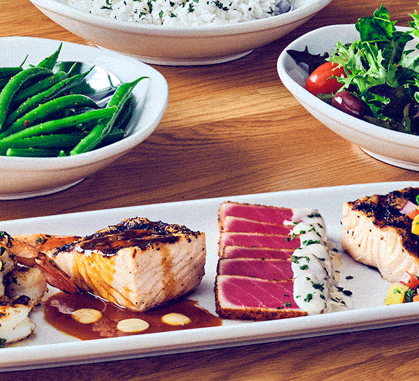Bonefish Grill - Ocean Mixed Grill Animation